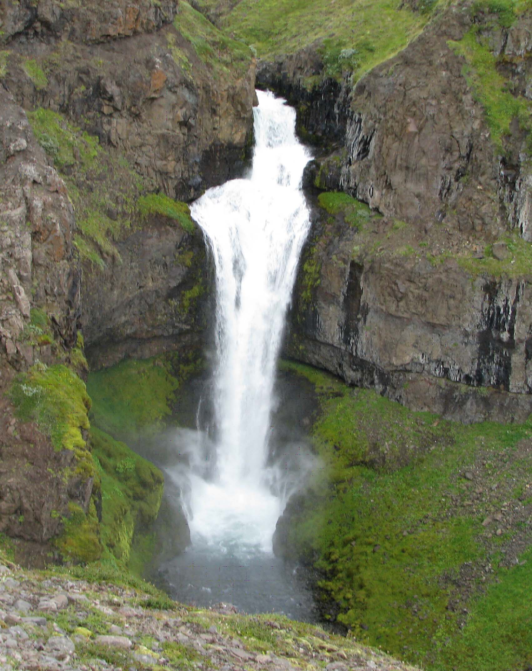 Geirufoss í Myrká. 