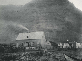 Malirnar um 1890. Myndin er úr bók Hjálmars R. Bárðarsonar: Vestfirðir, Rvk. 1993